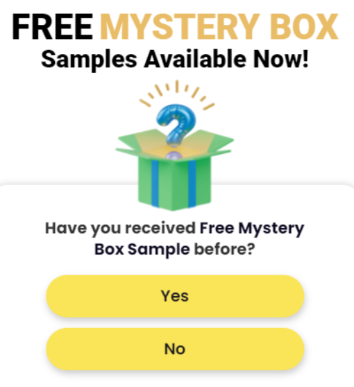 Grab your Mystery Sample Box Now!